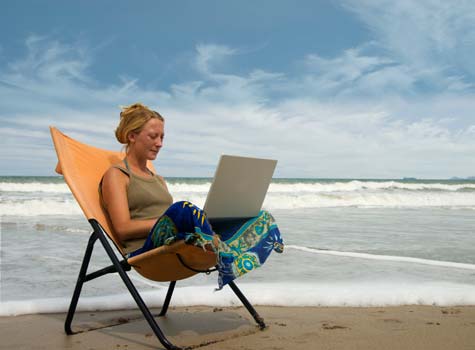 Small-Business-Owner-Working-Remotely-While-on-Vacation